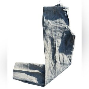 NWT $100 Mango MNG tailored brown plaid pant